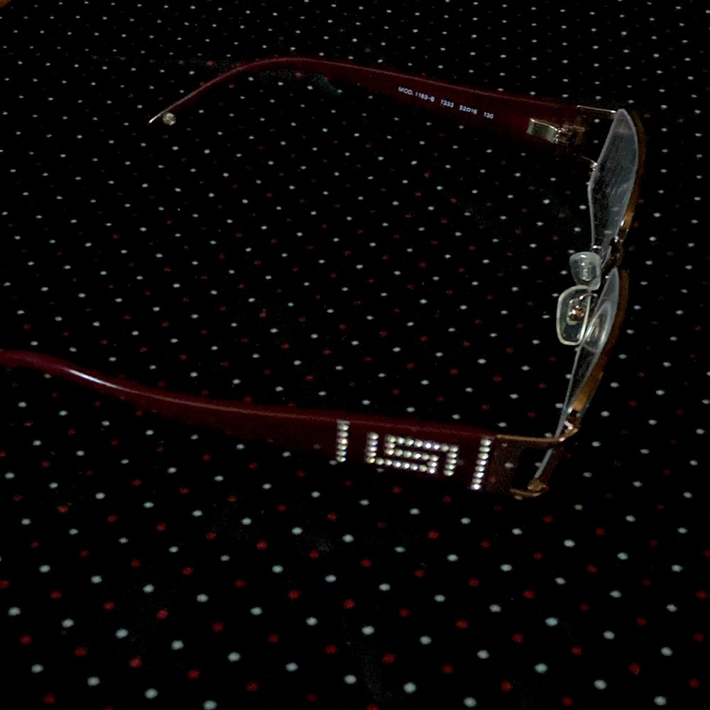 New Versace Glasses with Diamonds on the side! Let’s Do Business!